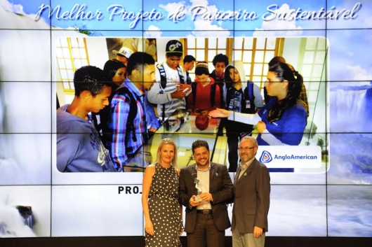 Anglo American recebe prêmio de sustentabilidade por trabalho realizado em Conceição do Mato Dentro