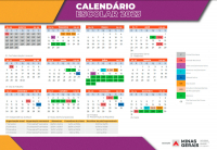 Educação divulga Calendário Escolar 2023 da rede pública estadual de Minas Gerais