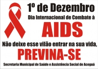 Serro divulga programação para o Dia Mundial de Combate a Aids