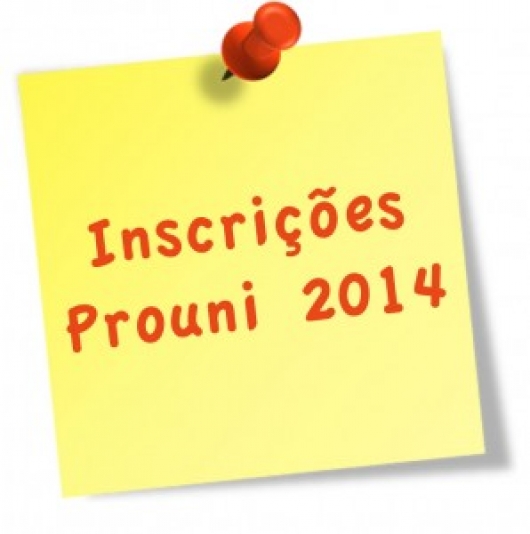Inscrições para o Prouni 2014 começam no dia 13 de janeiro