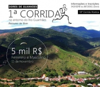 Dores de Guanhães abre inscrições para a 1ª Corrida no entorno do Rio Guanhães