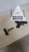 Arma de fogo &eacute; apreendida na zona rural de Frei Inoc&ecirc;ncio