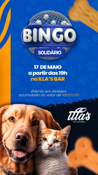SOLIDARIEDADE PET: Participe do Bingo Solidário em prol da ONG Pets de Rua e Adoção Guanhães!