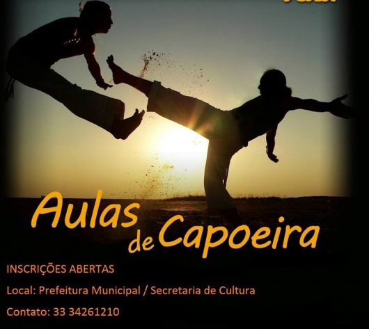Aulas de Capoeira voltam a ser ministradas na próxima quinta-feira em Dores de Guanhães