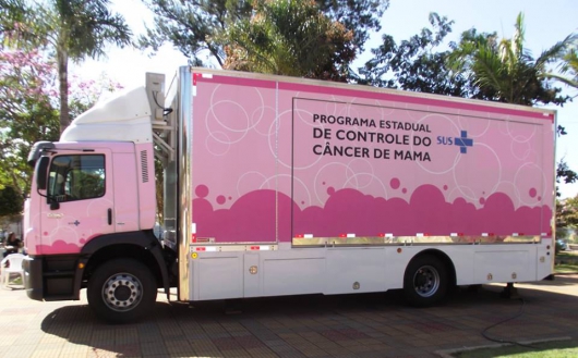Outubro Rosa: Coluna vai receber caminhão da mamografia na próxima semana