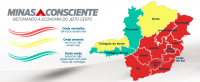 Microrregional de Guanhães permanece na ONDA AMARELA do Plano Minas Consciente