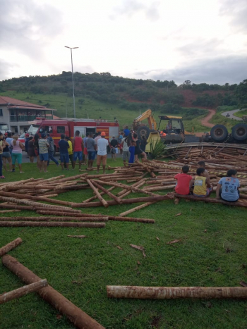 Acidente envolvendo caminhão deixa vítima fatal na LM-505 em Virginópolis