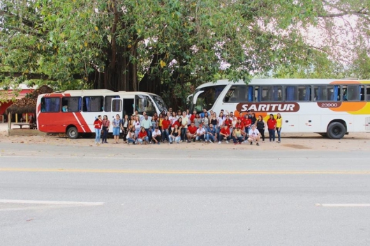 CARAVANA ATO DE AMOR: Cerca de 70 voluntários seguem rumo à capital para doarem sangue em prol de guanhanenses