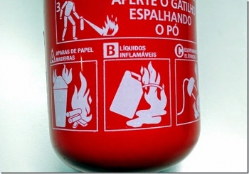 Falta de extintor de incêndio ABC continua sendo realidade no comércio de Guanhães